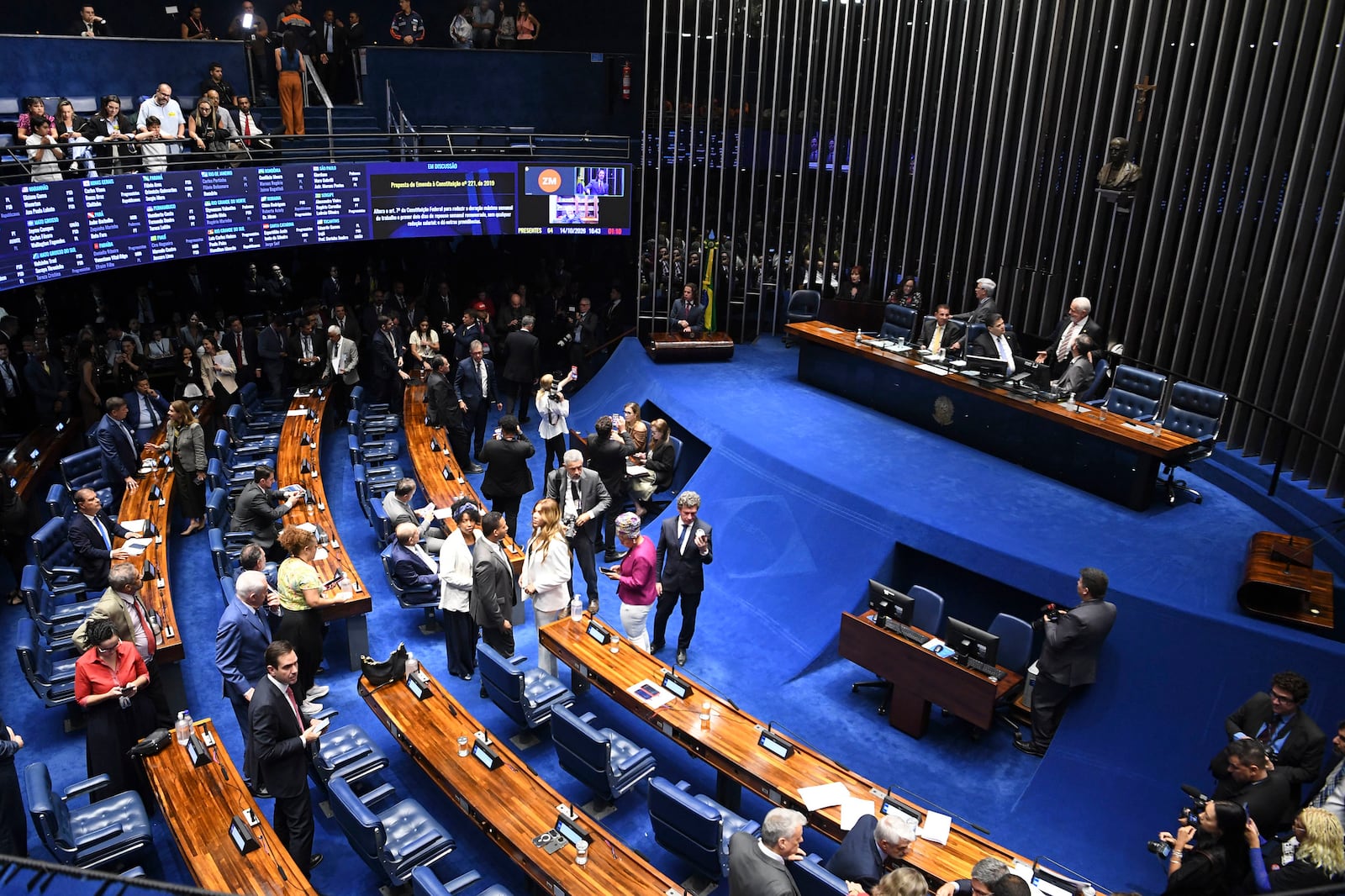PEC foi aprovada pela CCJ nessa quarta-feira Jonas Pereira/Agência Senado - 14.10.2026