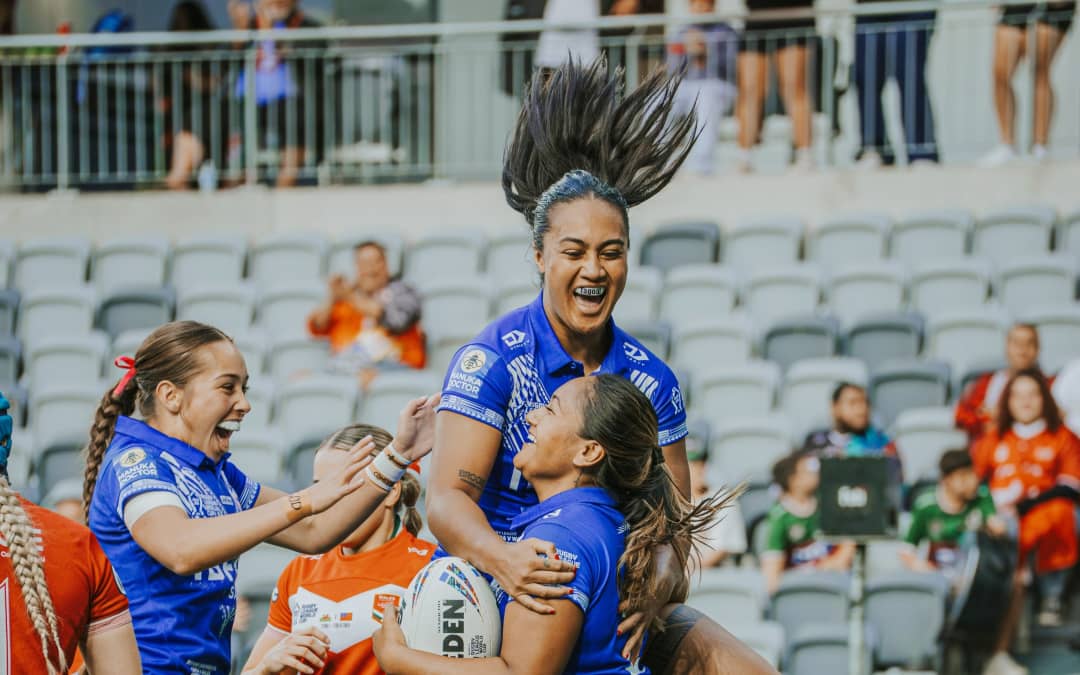 Fetū Samoa sprung back from their first-up loss to Australia last weekend to claim their first win at the Rugby League World Cup, thrashing Wales 76-0 in Sydney on Friday night.