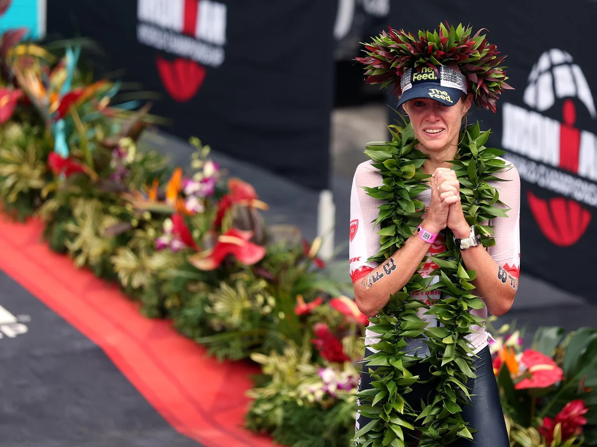 Americana vence Ironman após líder da prova passar mal perto do fim