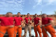 O filhote foi resgatado sem ferimentos