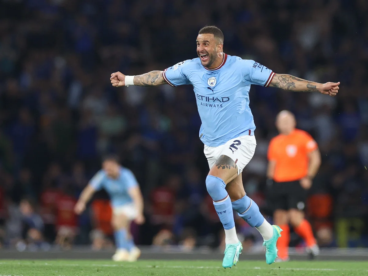 Kyle Walker vê tatuagem do tetra do City ameaçada por possível punição
