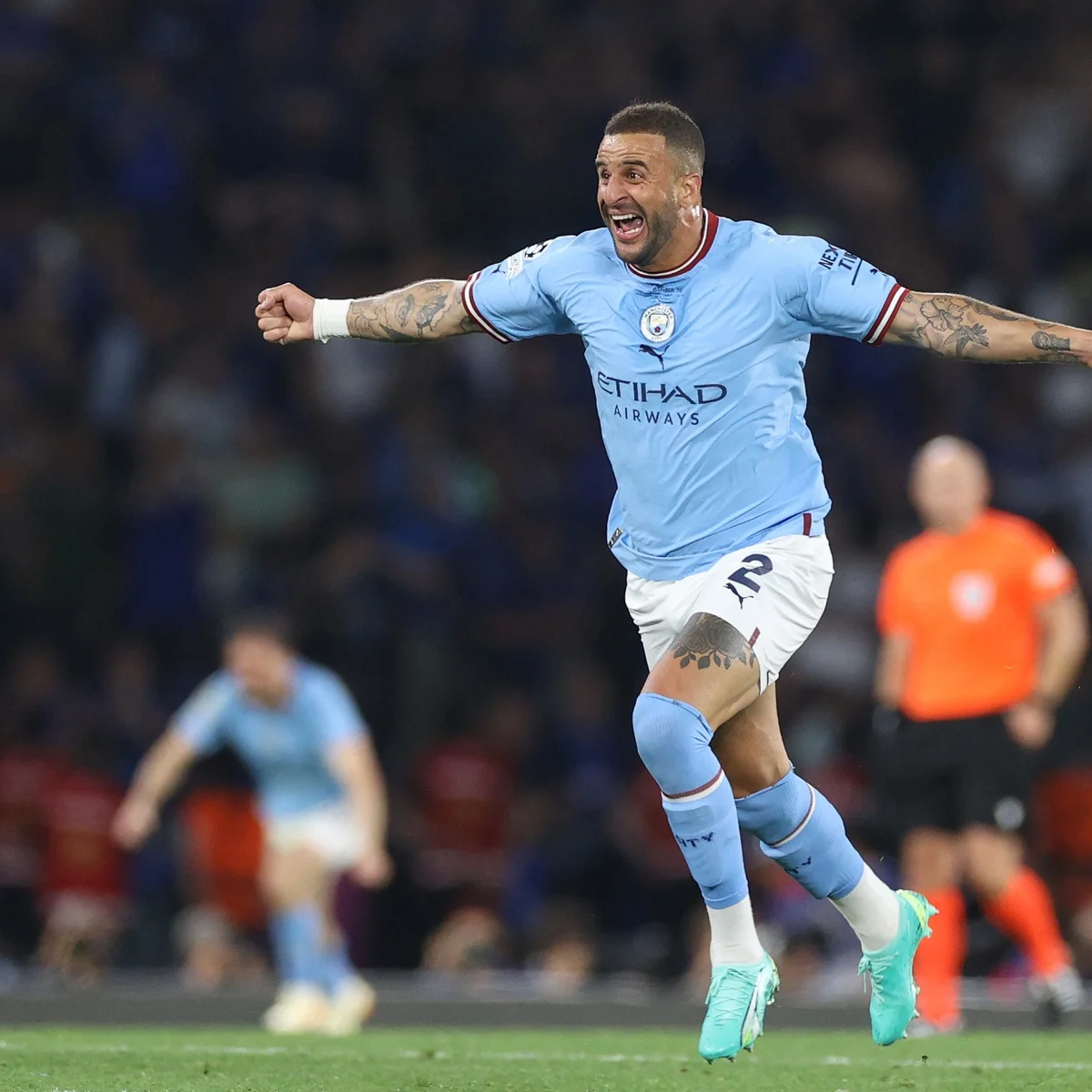 Kyle Walker vê tatuagem do tetra do City ameaçada por possível punição
