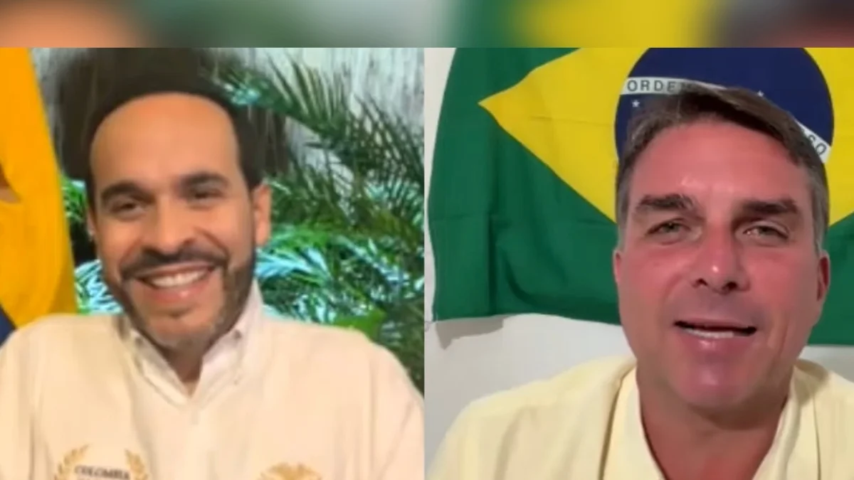 Em live com Flávio e Eduardo, Espriella diz que se inspirou em Bolsonaro