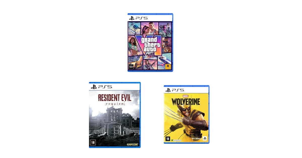 GTA VI, Wolverine e mais: os jogos de PS5 que você precisa ter no seu setup