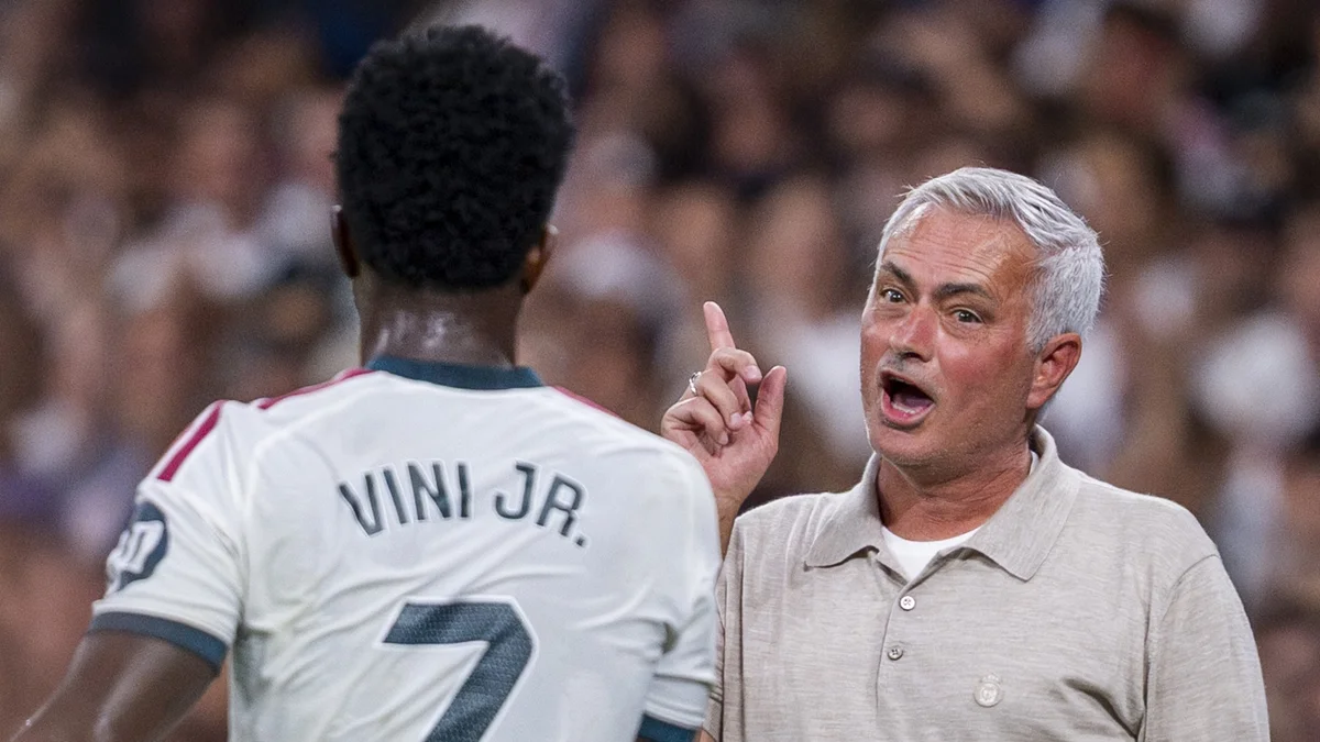 Mourinho diz que Vini Jr. não é intocável, mas confirma titularidade