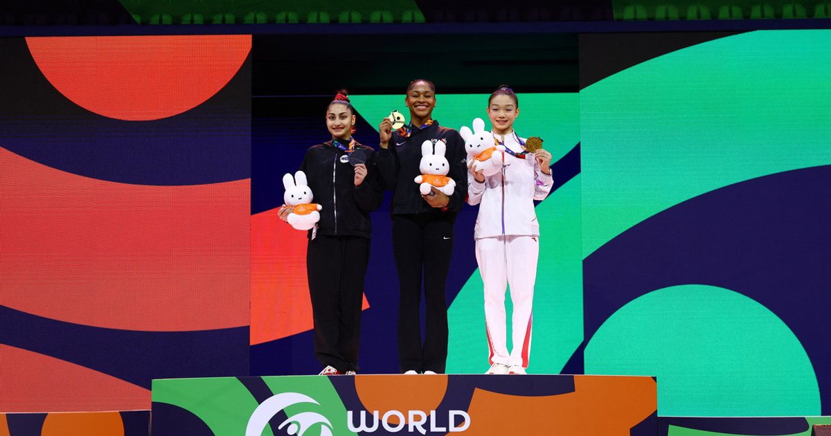 Ginástica - Blakely vence o título geral mundial após contratempos com lesões