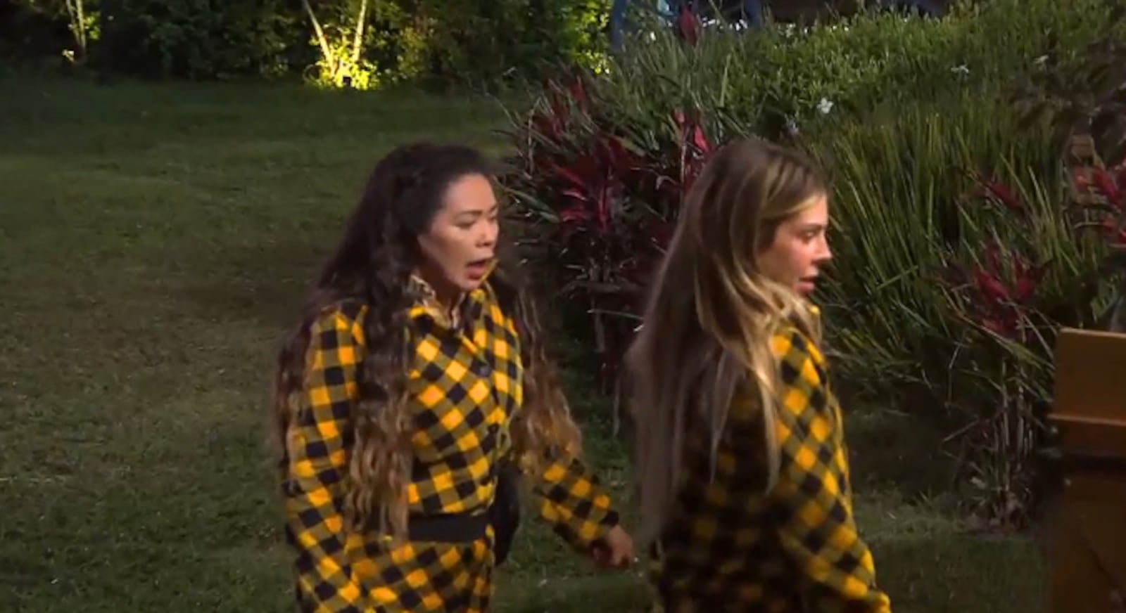 Darlin e Ana ficaram em choque com a situação Reprodução/RecordPlus