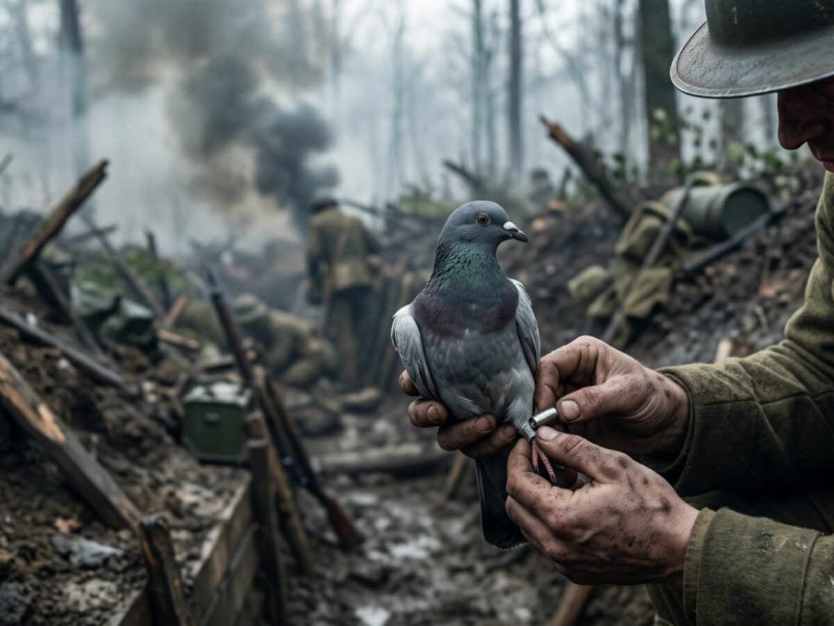 Cher Ami, o pombo-correio que levou uma mensagem ferido e ajudou a salvar 194 soldados na Primeira Guerra