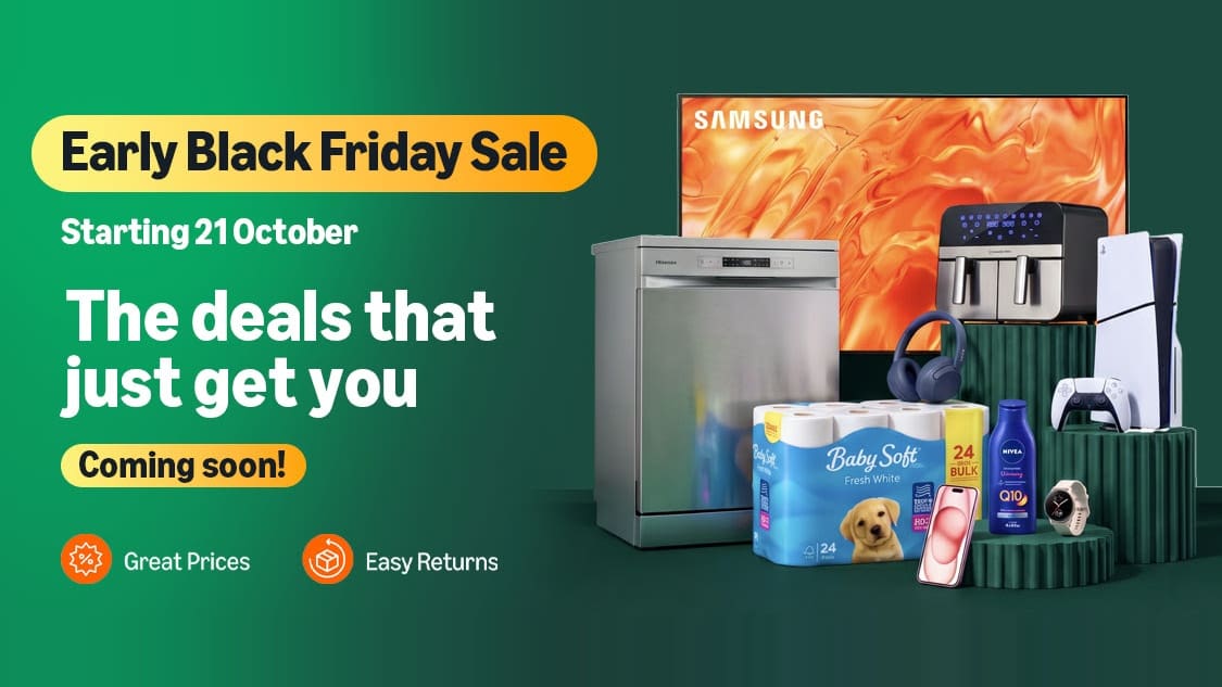 A venda antecipada do Black Friday da Amazon na África do Sul começa esta semana.