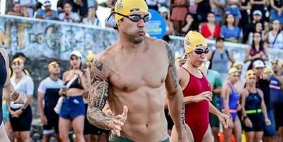 Daniel Cady, ex-marido de Ivete Sangalo, conquistou o segundo lugar no GalegoMan, competi&ccedil;&atilde;o de aquathlon e triathlon Foto: Reprodu&ccedil;&atilde;o/Instagram:@danielcady