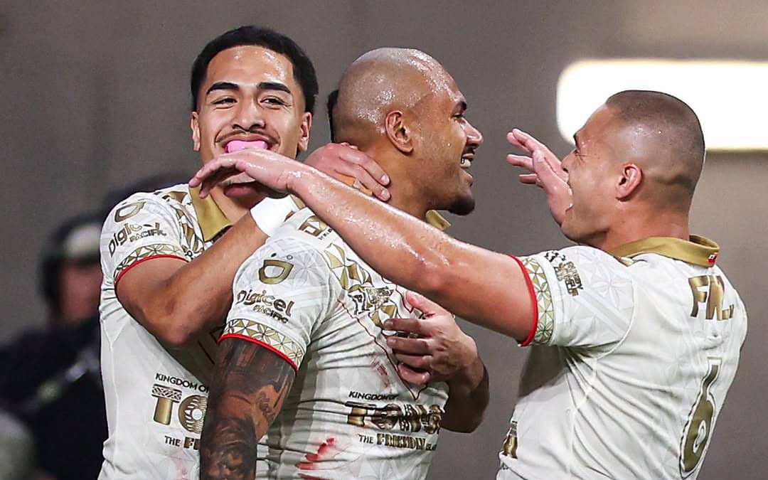 Tonga recorded its second win at the Rugby League World Cup beating Lebanon 36-0 in Sydney