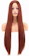 CACALEE Peruca Ruiva Cabelo Longo Liso Orgânico Cacalee 1