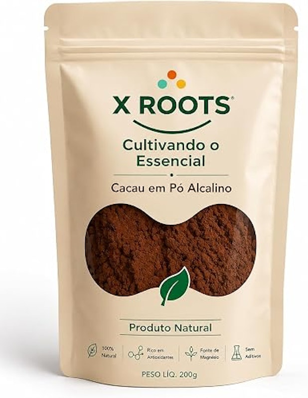 Cacau em Pó Alcalino X-Roots 1